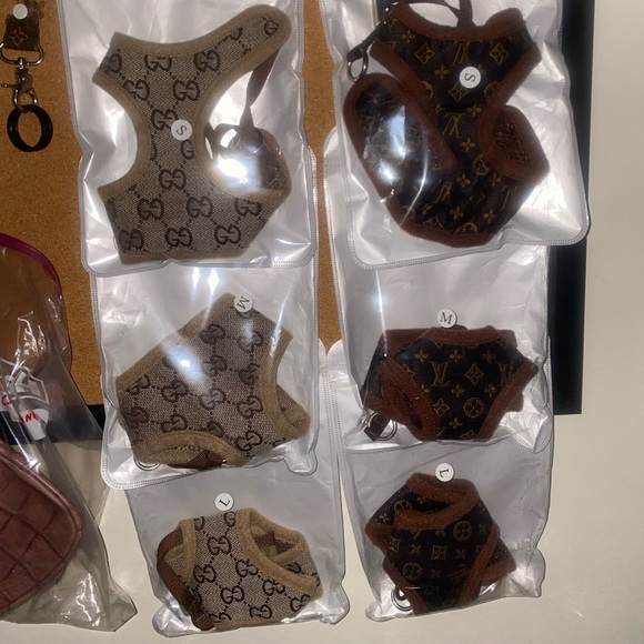 GUCCi/LV • Dog/Cat • Harness/Leash •Sizes, S-M & L - Picture 2 of 4